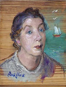 Study For Marusia — David Davidovich Burliuk
