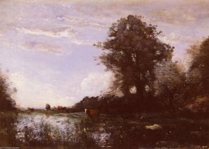 Marais_de_cuicy, Pres Douai — Jean-baptiste-camille Corot