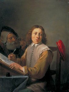The Five Senses Sight — David Teniers Ii Le Jeune