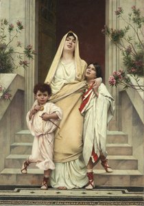 The Mother Of The Gracchi — Гюстав Буланже
