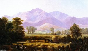 Mount Diablo From Near Pleasanton — Edwin Deakin