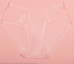 Underpants Monochrome — Christine Lamson Dean, Contemporary Realism