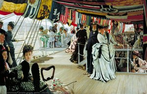 The Ball On Shipboard — Jacques Joseph Tissot