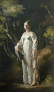 Julia Halls Holding an Umbrella
