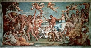 Triumph Of Bacchus And Araiadne — Annibale Carracci