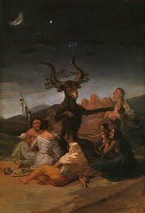 Witches Sabbath — Francisco José De Goya Y Lucientes, Baroque