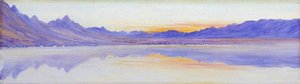 Lake Of Ajmere, North West India — Marianne North, Impressionism