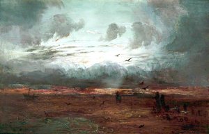 Estuary Scene, New Brighton, Wirral — William Joseph Julius Caesar Bond