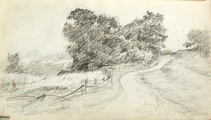 Hillside Path — John Ottis Adams