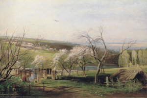 Spring, Village View — Aleksey Savrasov
