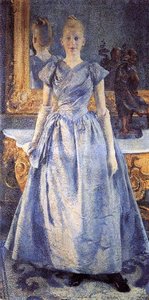 Portrait Of Alice Sethe — Theo Van Rysselberghe