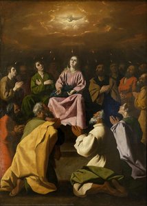 Die Pentecoste — Francisco De Zurbarán