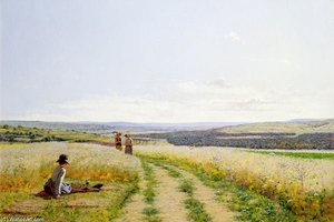 Girl In The Fields