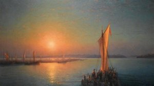 The Varangians On The Dnieper — Ivan Konstantinovich Aivazovsky