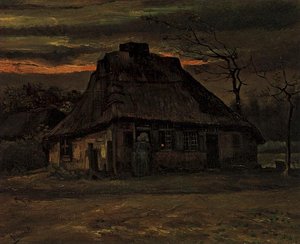 Cottage, The 3 — Vincent Willem Van Gogh, Post-impressionism