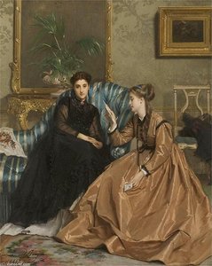 The Love Letter — Gustave Léonhard De Jonghe