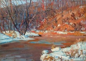Snow On The Riverbank — Valter Emerson Baum