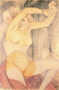 Milady Con El Verdugo De Lille — Balthus, Symbolism
