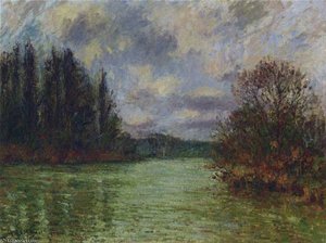 By The Oise River — Gustave Loiseau