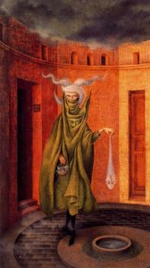 Woman Leaving The Psychoanalist — Remedios Varo