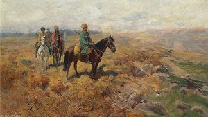 Horsemen In The Hills — François Flameng