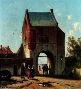 Landscape with figures