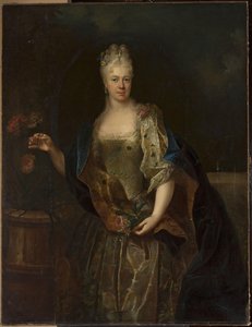 Portrait Of Ludwika Amalia Lubomirska (1722–1778) — Louis De Silvestre