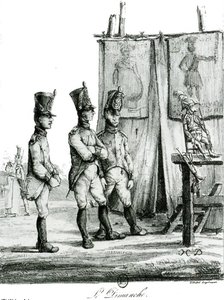 Le Dimanche, Lithographie Sunday, Lithographs — Honoré Daumier