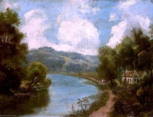 Molly Ward s Cottage on the River Lagan