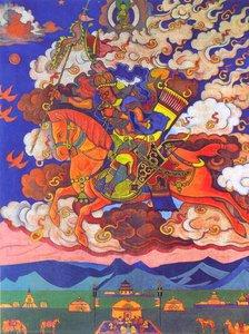 Great Rider. Rigden Jyepo - Messenger Of Shambhala — Nicholas Roerich
