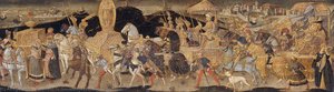Front Panel Of A Cassone — Apollonio Di Giovanni (apollonio Di Tomaso), Italian Renaissance