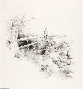 Untitled (woodland Stream) — Džordž Elbert Ber