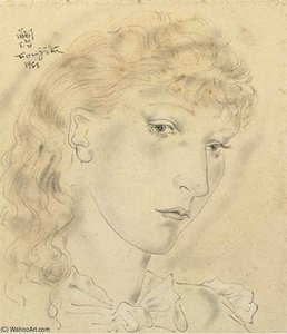 Portrait Of A Woman — Léonard Tsuguharu Foujita