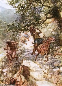 The Death Of Absalom — William Brassey Hole