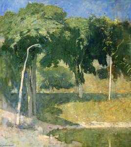 Lakeside Landscape — Soren Emil Carlsen