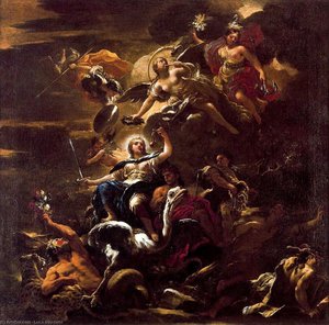 Allegory Of Justice 2 — Luca Giordano