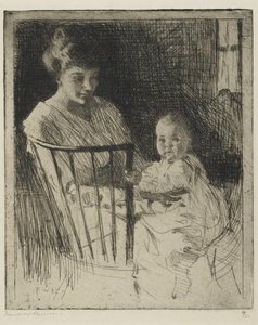 Mother And Child — Frank Weston Benson
