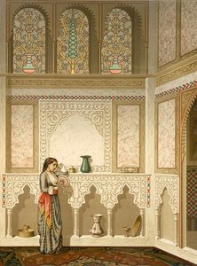Interior Of The Domestic House — Émile Prisse D'avennes