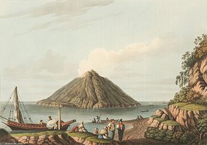 Island Of Stromboli — Luigi Mayer