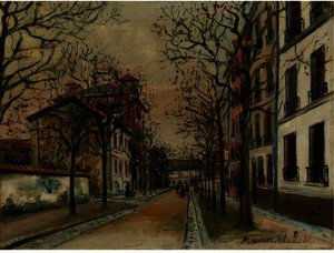 Villejuif Street — Maurice Utrillo