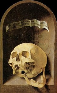Trompe-l'oeil Skull — Jan Gossaert (mabuse)