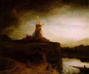 The Mill — Rembrandt Van Rijn, Baroque