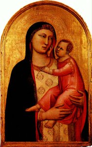 Madonna And Child — Bernardo Daddi, Early Renaissance