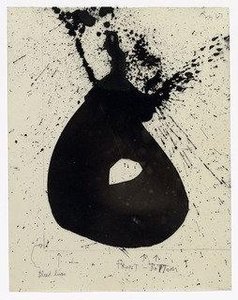 Preparatory Drawing From In Memory Of My Feelings — Robert Motherwell