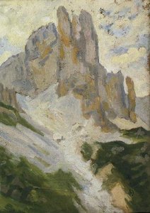 Aiguilles d'Ansabère, ciel gris