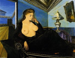 Lamp — Paul Delvaux