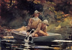 After The Hunt — Winslow Homer