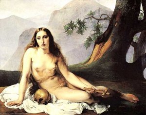 The Penitent Magdalene — Francesco Hayez