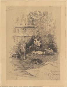 The Friend Eduardo Zamacois Y Zabala — Mariano Fortuny Y Marsal