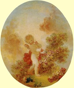 Love As Conqueror — Jean-honoré Fragonard, Rococo